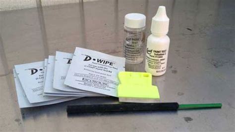 homebase lead paint test kit|homemade test for lead paint.